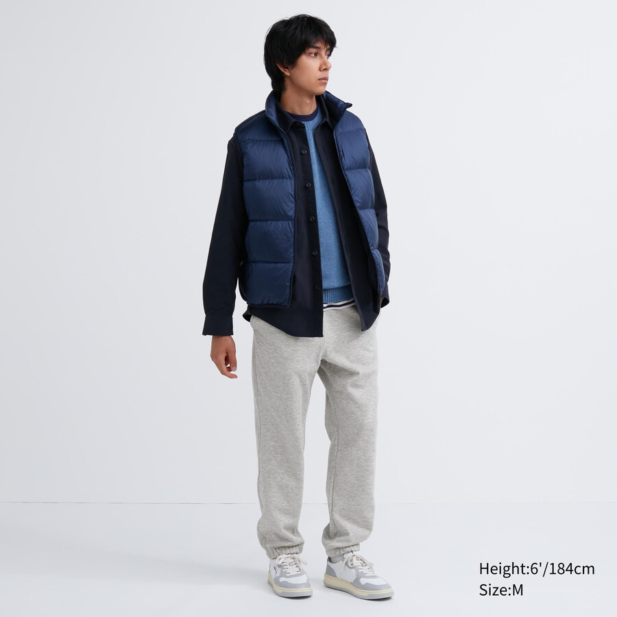 pantalones uniqlo heattech pile con forro para hombre gris