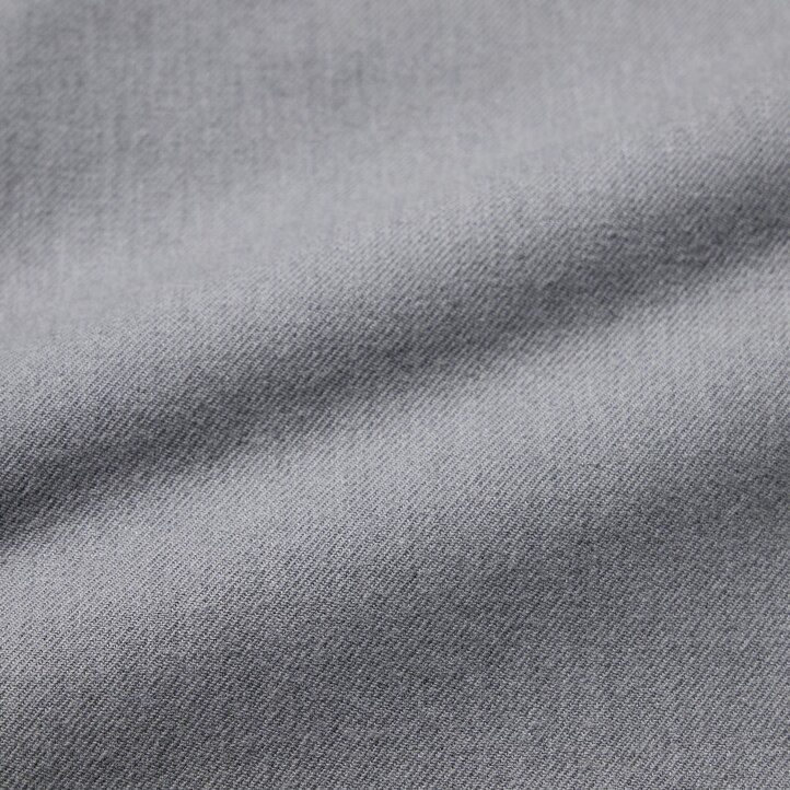 pantalones tobilleros de franela uniqlo para hombre color gris