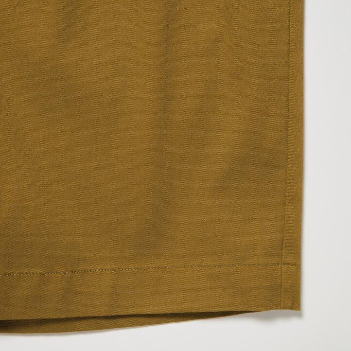 pantalones uniqlo dry stretch easys para hombre en gris oscuro