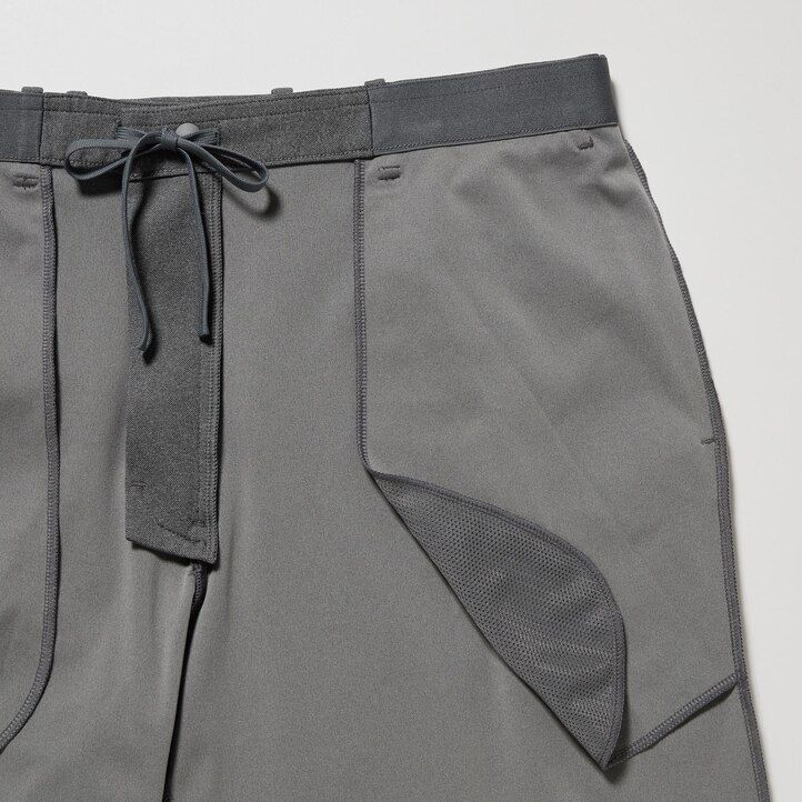 pantalones tobilleros uniqlo smart ultra stretch para hombre color gris