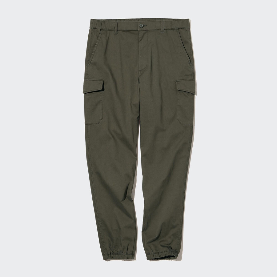 pantalones deportivos uniqlorgo para hombre en color oliva