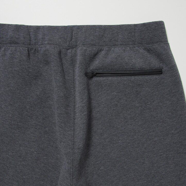 pantalones elásticos secos uniqlo para hombre gris claro