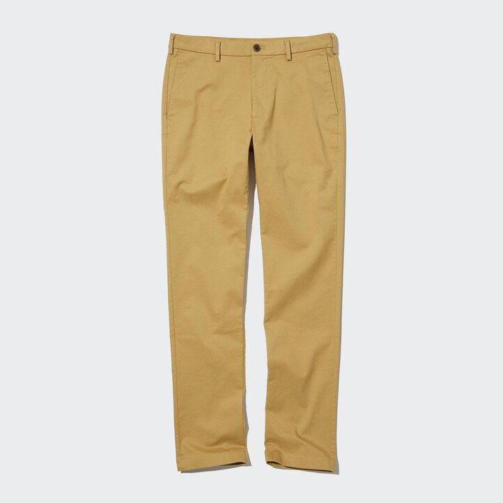 pantalones chinos ajustados negros uniqlo para hombre