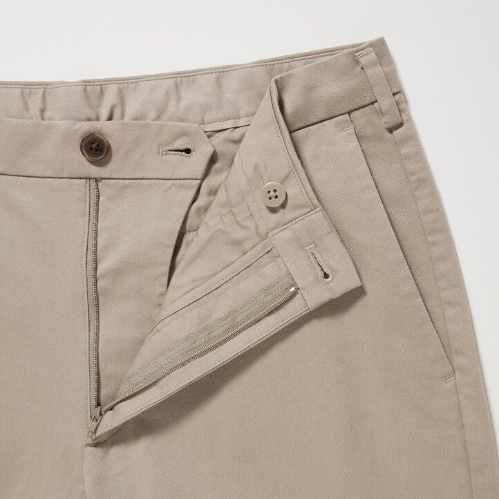 pantalones chinos ajustados negros uniqlo para hombre