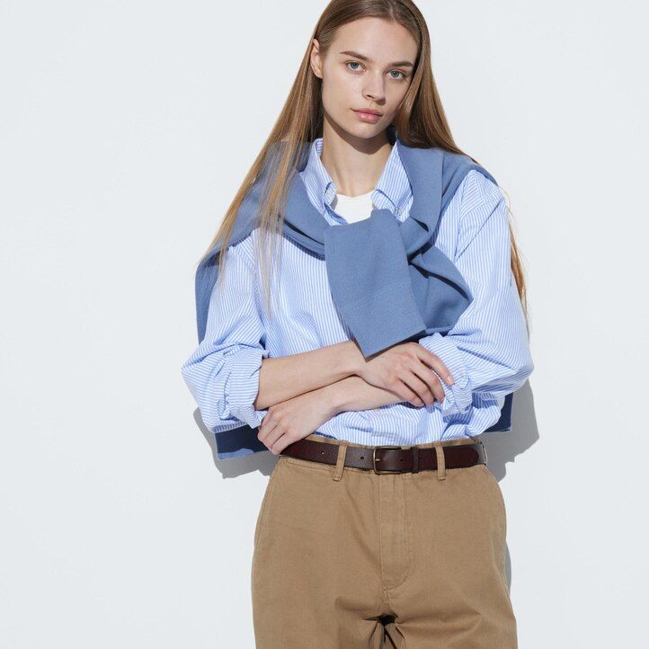 riñoneras vintage uniqlo para mujer en color negro