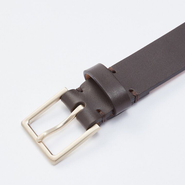 cinturón uniqlo temporada 2021 bolsos de mujer marrón oscuro