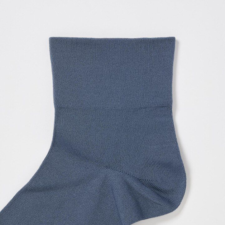 calcetines blancos uniqlo tres pares para mujer