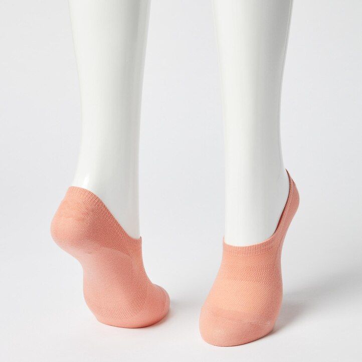 calcetines invisibles de malla uniqlo para mujer tres pares blancos