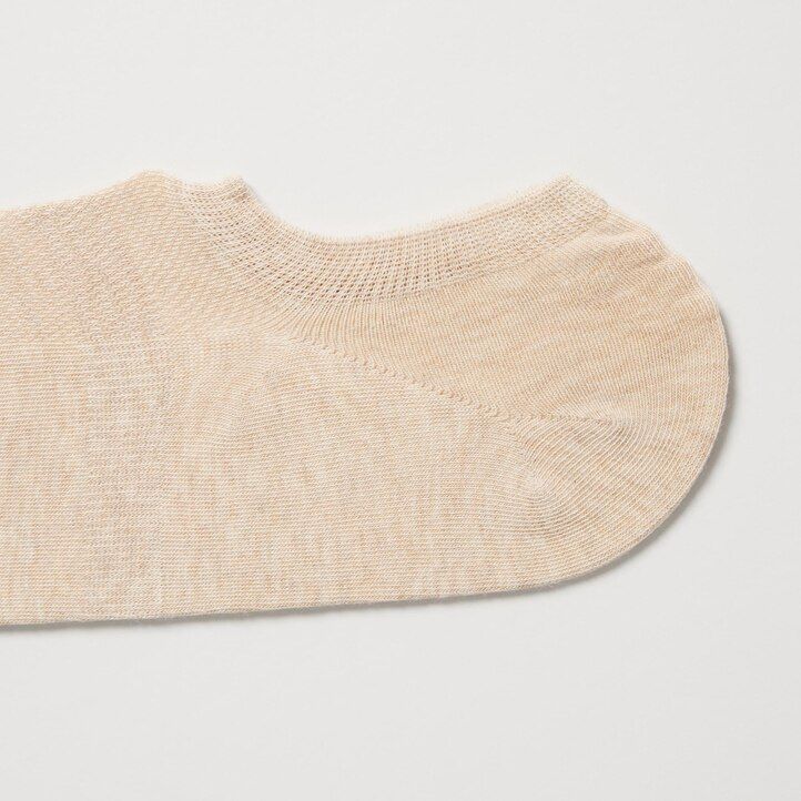 calcetines invisibles de malla uniqlo para mujer tres pares blancos