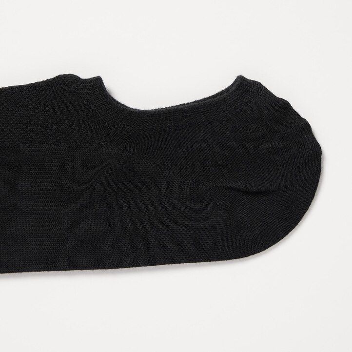 calcetines invisibles de malla uniqlo para mujer tres pares blancos