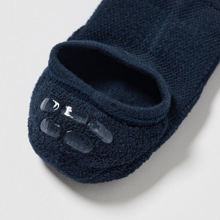 calcetines invisibles deportivos uniqlo verdes para mujer tres pares