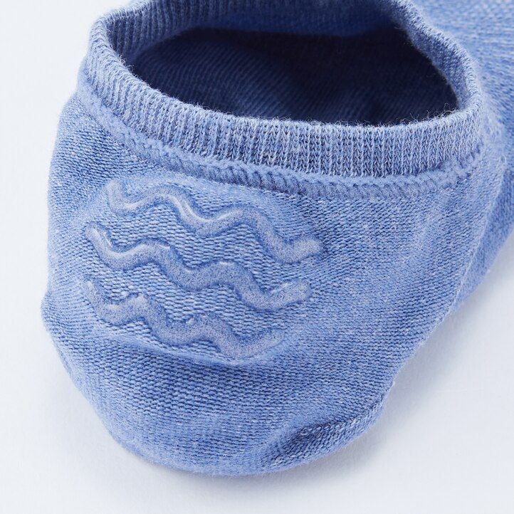 calcetines invisibles de malla uniqlo para mujer tres pares blancos