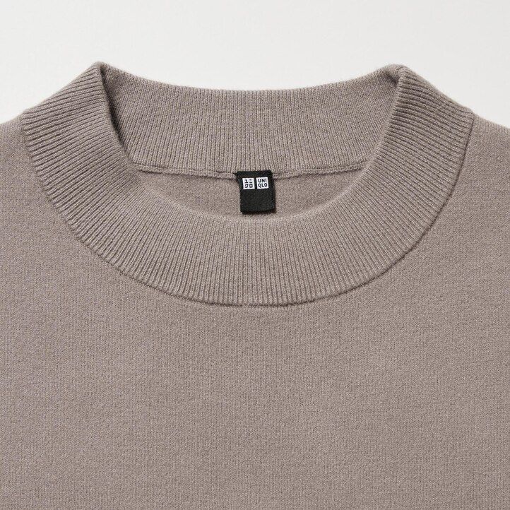 vestido uniqlo verde con mangas lisas de hilo soufflé para mujer