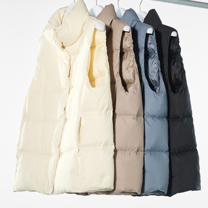 chaquetas uniqlo powder soft down nanodesign para mujer color blanco