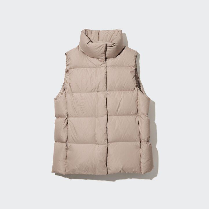 chaquetas uniqlo powder soft down nanodesign para mujer color blanco
