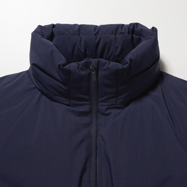 chaquetas de plumón híbridas ultra cálidas uniqlo negras para mujer