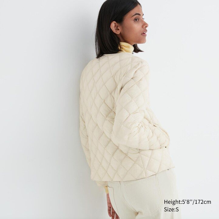 chaquetas acolchadas y cálidas uniqlo negras para mujer