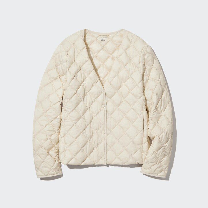 chaquetas acolchadas y cálidas uniqlo negras para mujer