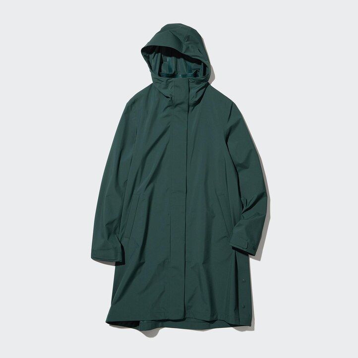 chaquetas uniqlo blocktech para mujer negras
