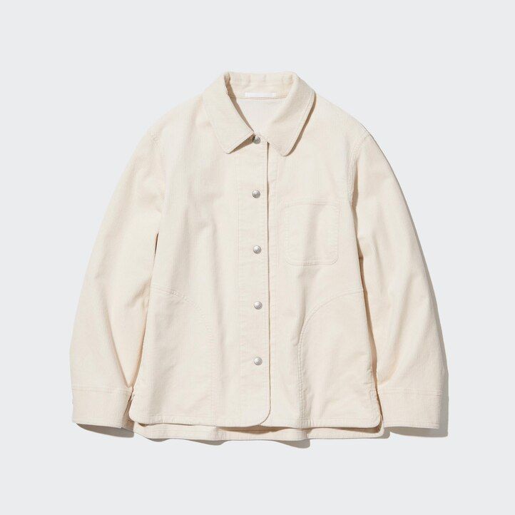 chaquetas de pana negras uniqlo para mujer