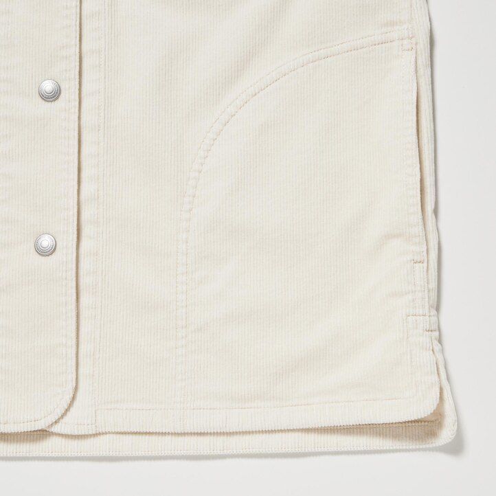 chaquetas de pana negras uniqlo para mujer