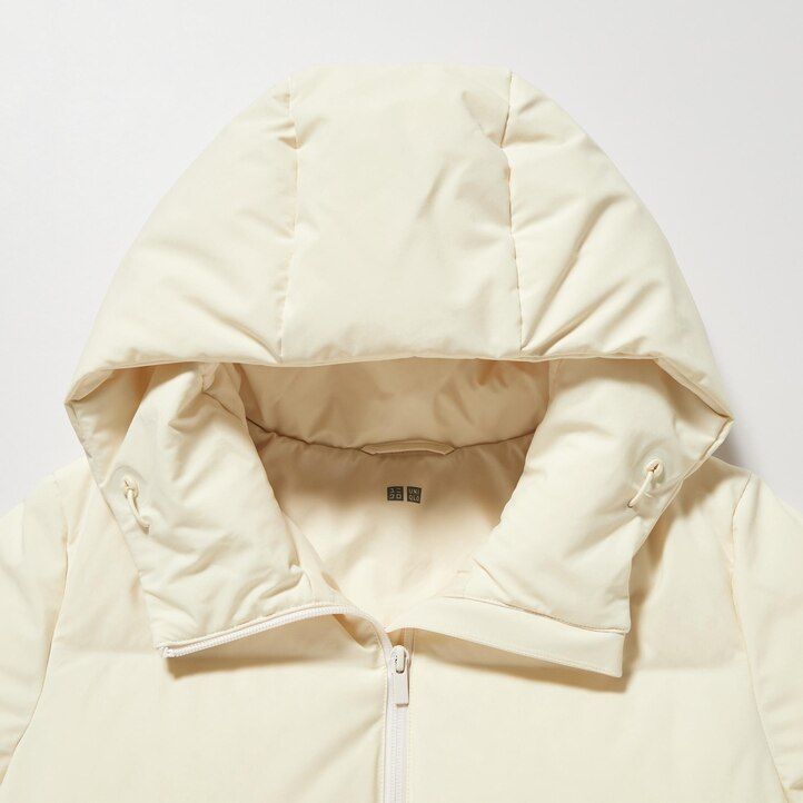 chaquetas de plumón sin costuras uniqlo para mujer color oliva