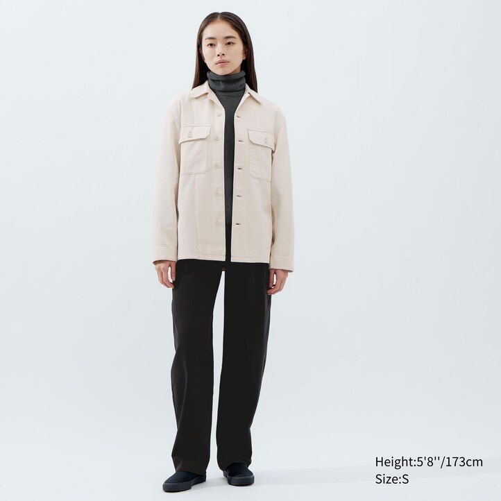 chaquetas vaqueras grises uniqlo para mujer