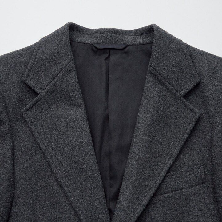 chaquetas de punto uniqlo en marrón oscuro para mujer