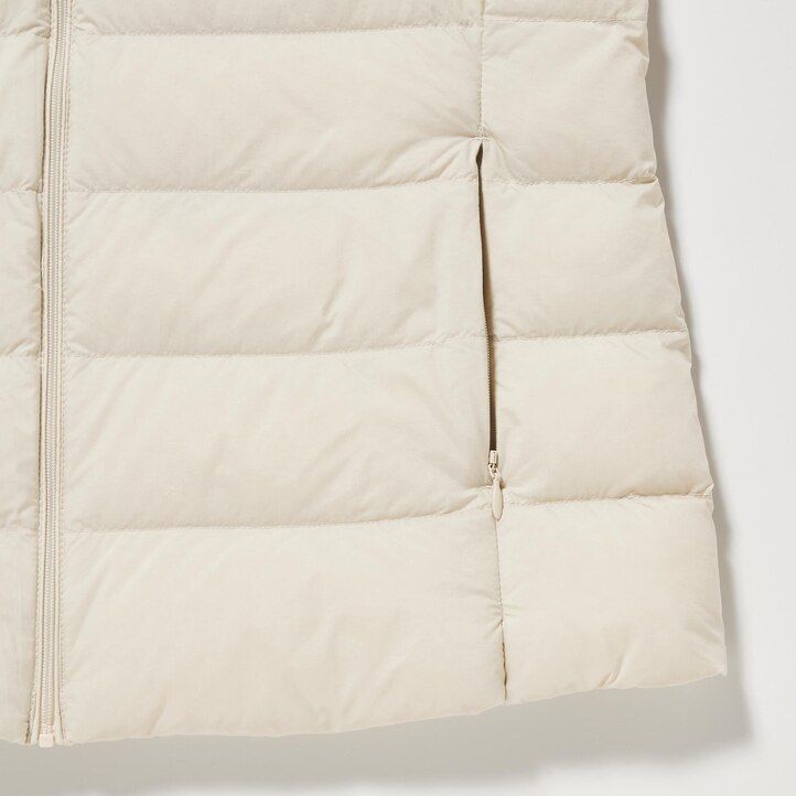 chaquetas de plumón ultraligeras uniqlo para mujer blancas