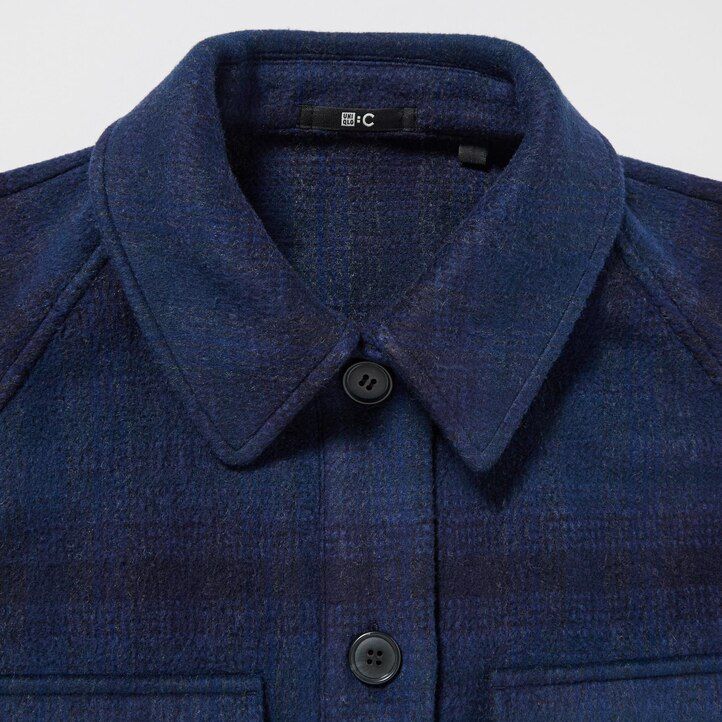 chaquetas oversize grises de uniqlo para mujer