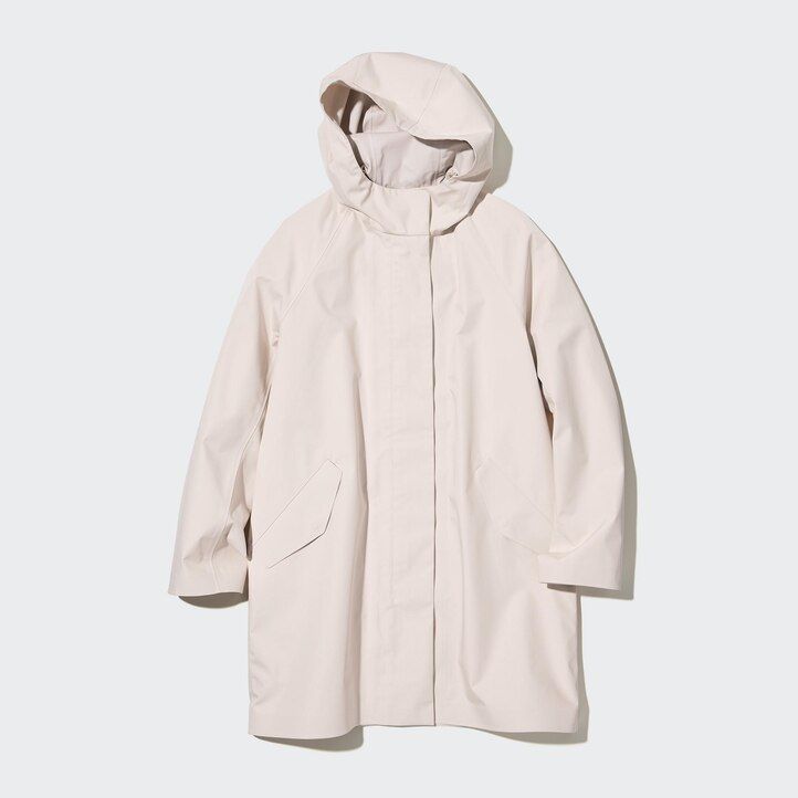 chaquetas cortas uniqlo blocktech negras para mujer