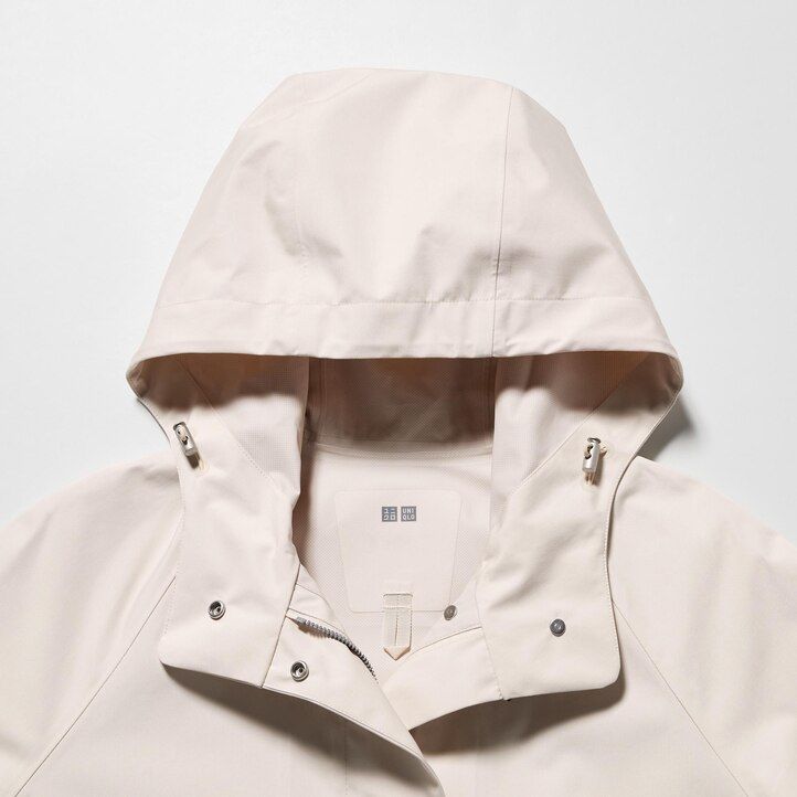 chaquetas cortas uniqlo blocktech negras para mujer