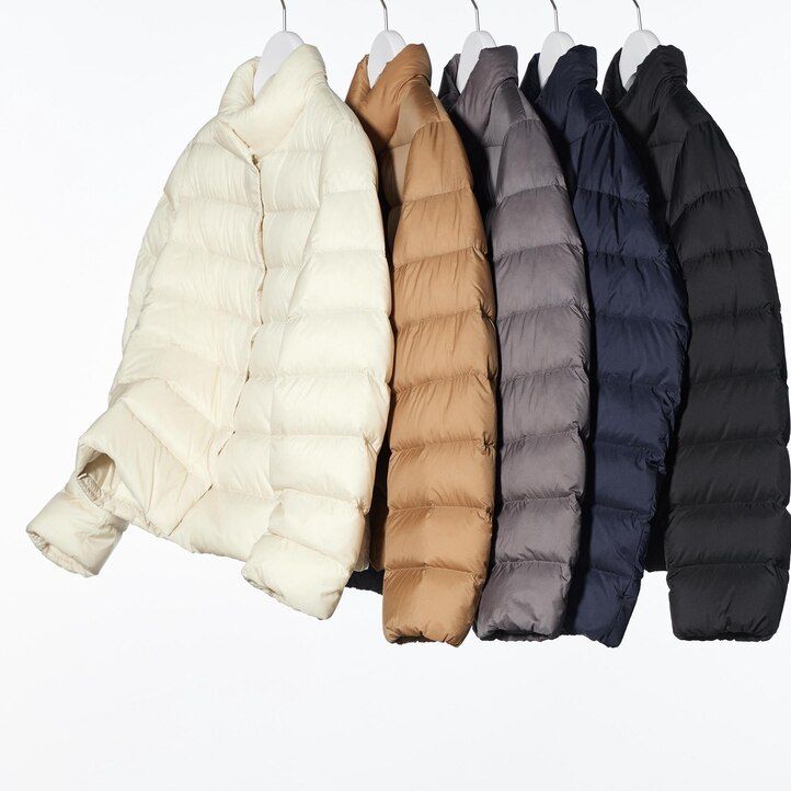 chaquetas de plumón ultraligeras uniqlo blancas para mujer