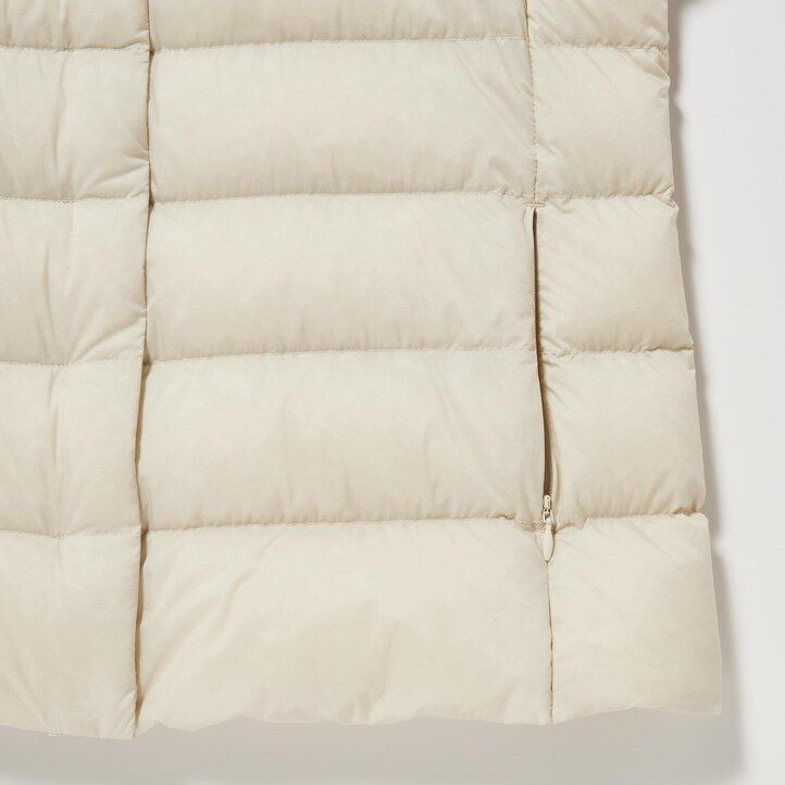 chaquetas de plumón ultraligeras uniqlo blancas para mujer