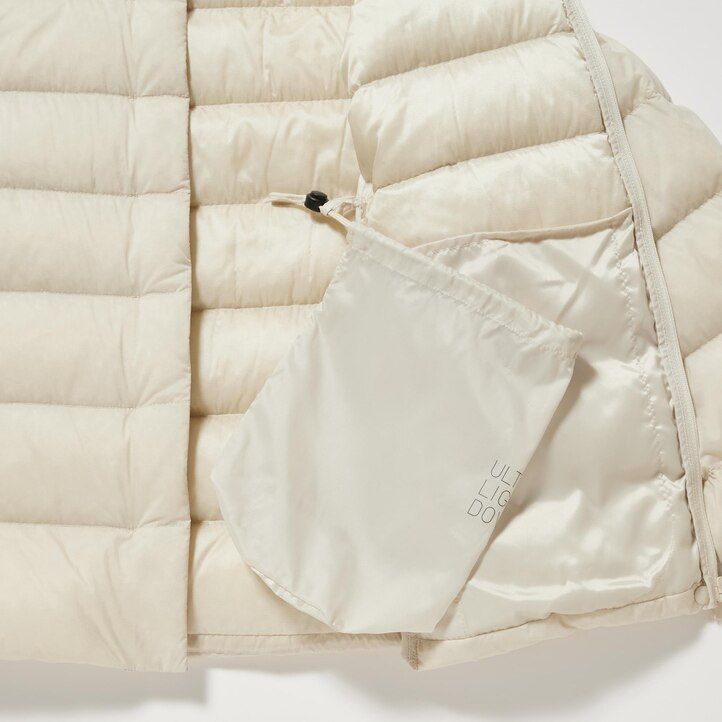 chaquetas de plumón ultraligeras uniqlo blancas para mujer