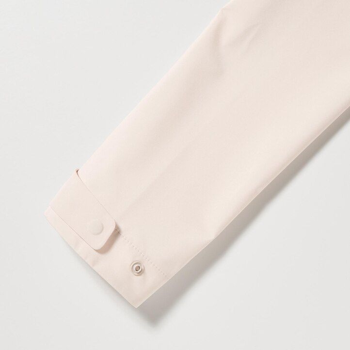 chaquetas uniqlo blocktech para mujer rojas