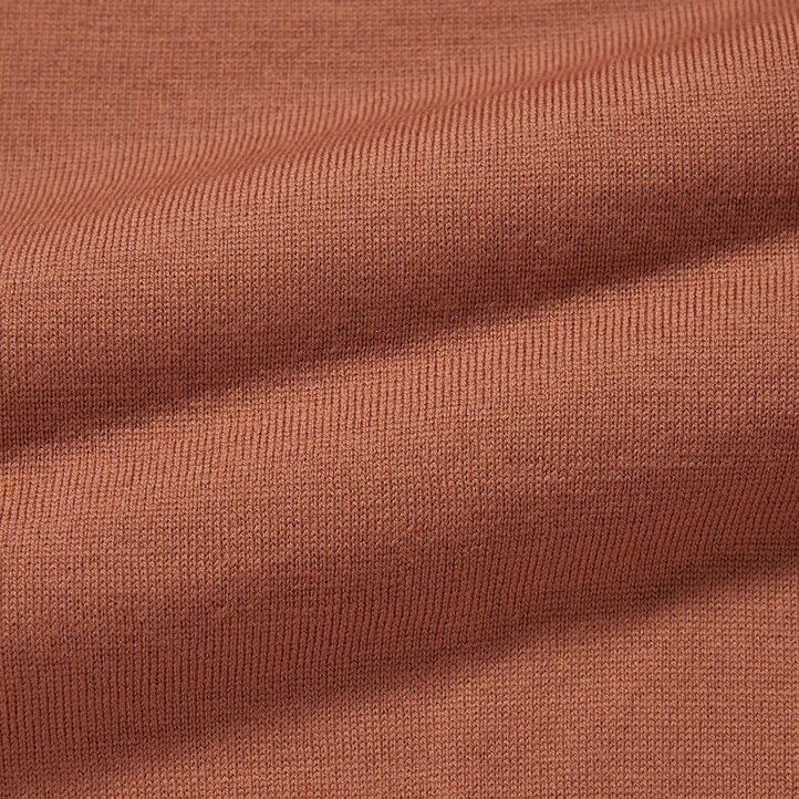 jerséis de mujer uniqlo naranjas de merino extrafino 100
