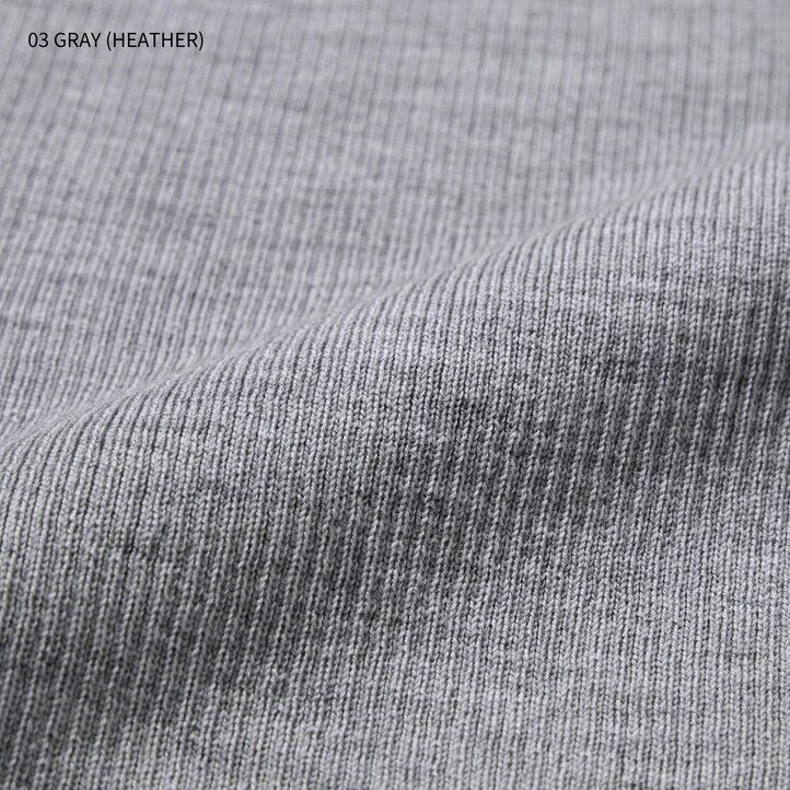 suéteres de canalé de merino extrafino 100 uniqlo para mujer morados