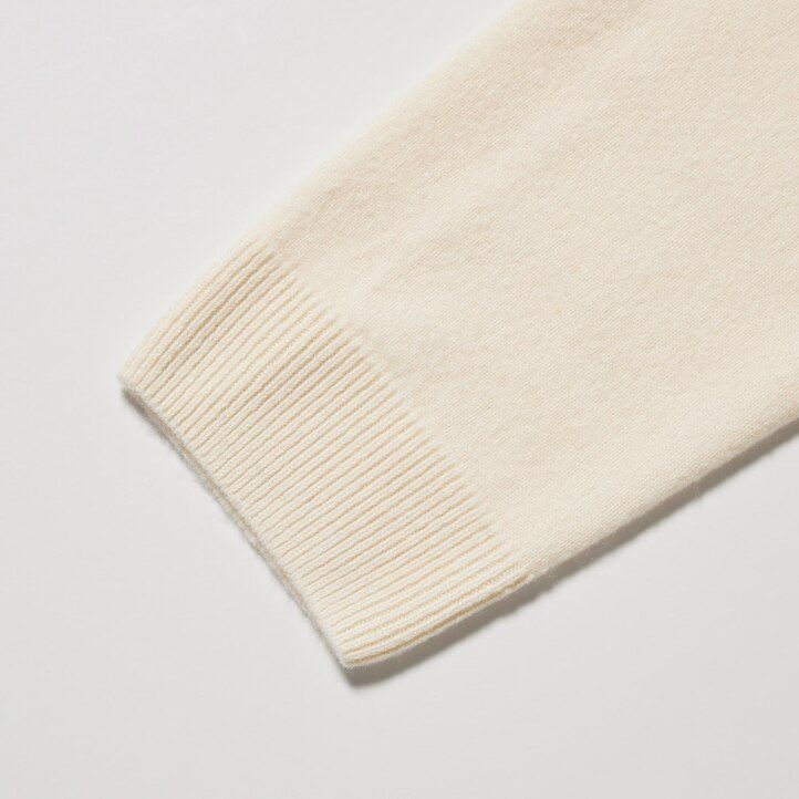 suéteres sin costuras de punto 3d uniqlo 100pctshmere para mujer color azul marino
