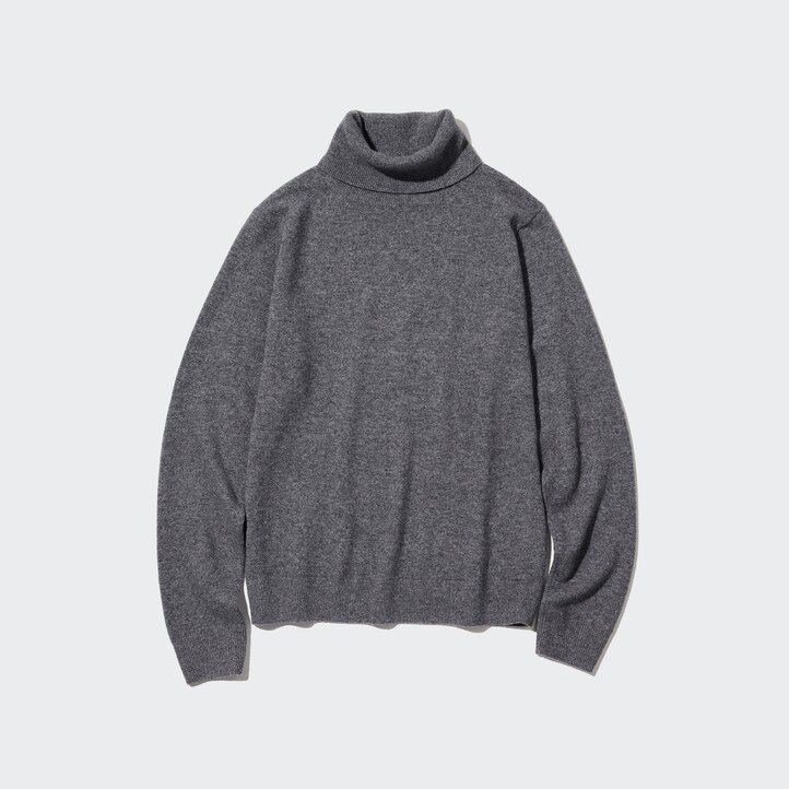 suéteres de mujer uniqlo 100pctshmere azules