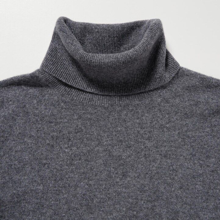suéteres de mujer uniqlo 100pctshmere azules