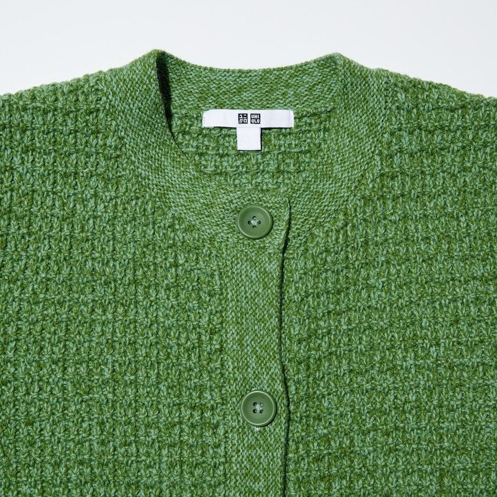 jerséis de punto uniqlo para mujer en verde
