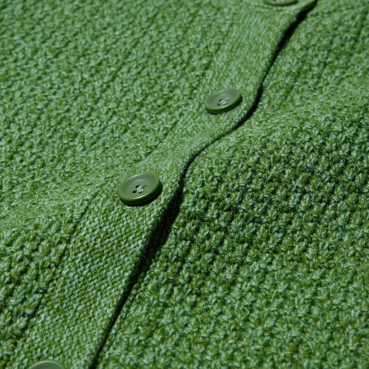 jerséis de punto uniqlo para mujer en verde