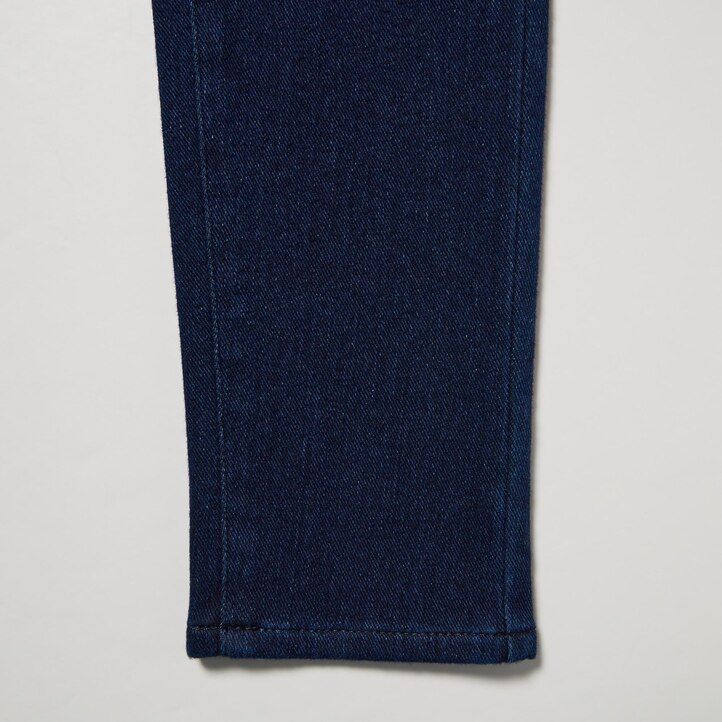 ropa de maternidad de mezclilla ultraelástica uniqlo para mujer en azul