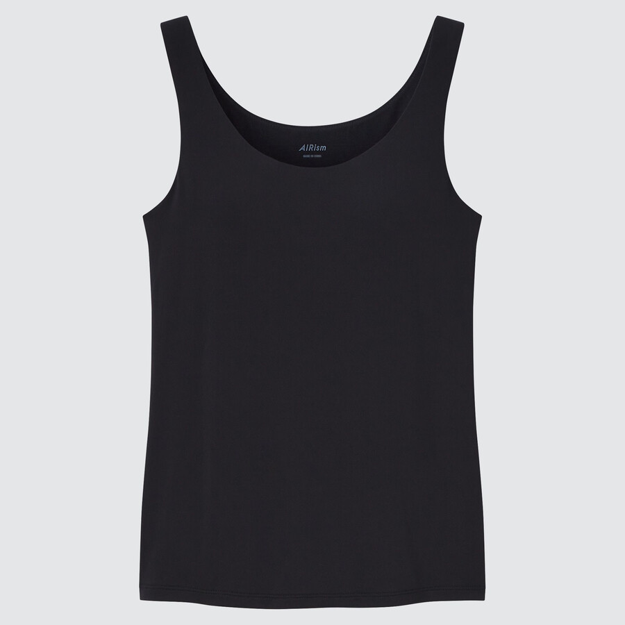 ropa de maternidad sin mangas uniqlo airism para mujer color negro