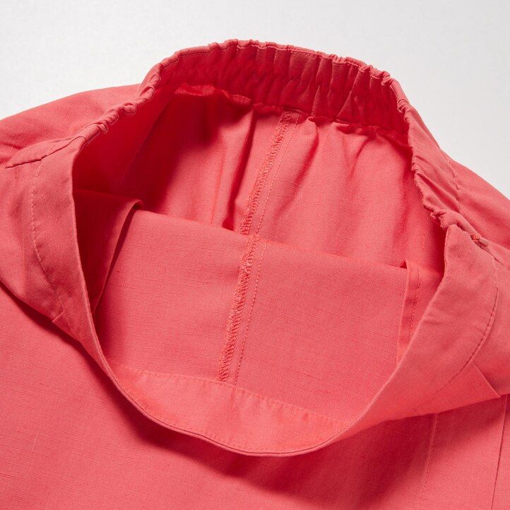 falda pantalón de mezcla de lino uniqlo rosa para mujer