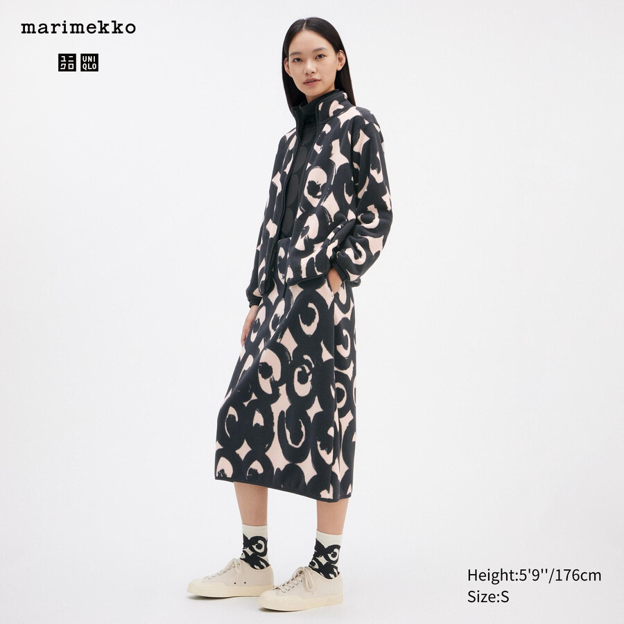 faldas de forro polar uniqlo para mujer negras