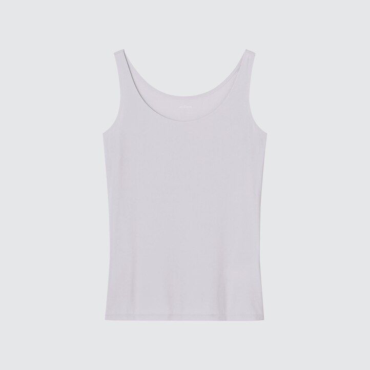 camisetas sin mangas blancas uniqlo airism para mujer