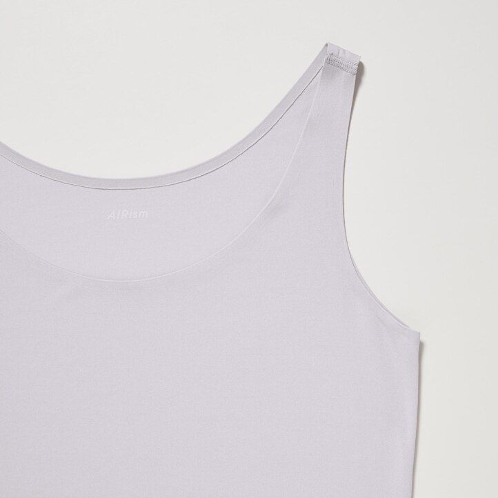 camisetas sin mangas blancas uniqlo airism para mujer