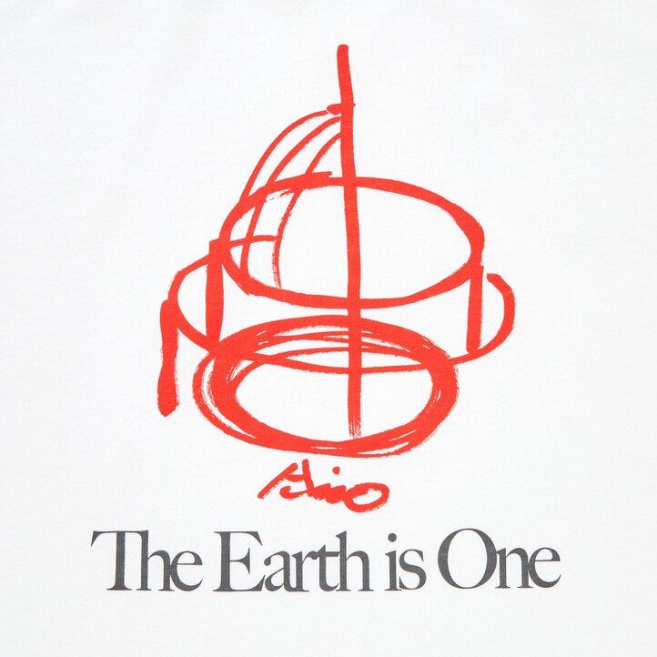 camisetas blancas uniqlo peace for all graphic tadao ando para mujer
